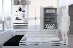 IKEA představila nábytek pro malé bydlení. Sám se rozloží i stáhne