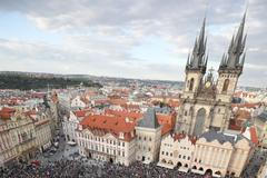 Staroměstské náměstí demonstrace
