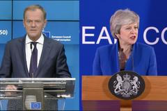 Mayová: Když schválíme dohodu o brexitu v květnu, nemusíme k eurovolbám