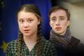 koláž - Greta Thunbergová, Jakub Čech
