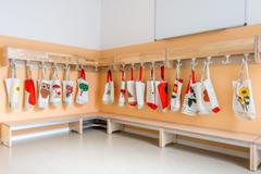 škola šatna mateřská škola ilustrační školka