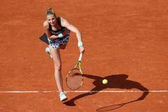 Kristýna Plíšková v prvním kole French Open 2018