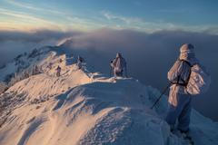 Vojáci 7. mechanizované brigády cvičili přežití na vrcholcích Krkonoš