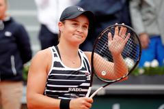 Ashleigh Bartyová v semifinále French Open 2019