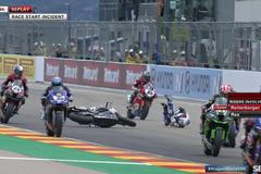 Pád Markuse Reiterbergera v MS superbiků v Aragónu