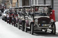 Falešní veteráni v centru Prahy