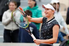 Markéta Vondroušová v semifinále French Open 2019