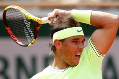 Rafael Nadal v semifinále French Open 2019