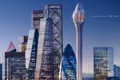 Tulipán dostal souhlas k růstu nad Londýnem. Mrakodrap nabídne jedinečný výhled