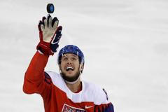 Zápas o 3. místo Česko - Kanada na ZOH 2018: Tomáš Kundrátek