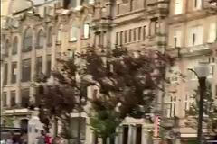 Angličtí fotbaloví chuligáni se střetli s policií v portugalském Portu