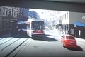 Srážku tramvaje a trolejbusu zachytila palubní kamera projíždějícího vozu