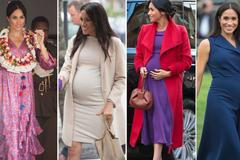 Úsměvy, vysoké podpatky, randíčka. Takhle si Meghan užívala těhotenství