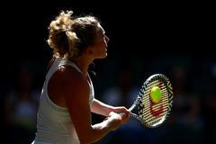 Kateřina Siniaková v druhém kole Wimbledonu 2019