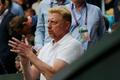 Wimbledon 2015: Boris Becker, trenér Novaka Djokoviče