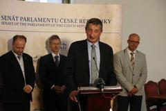 Místopředseda senátního klubu ČSSD Miroslav Nenutil