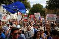 Demonstrace anti-brexit Londýn