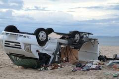 Při bouřích zemřelo na řeckém poloostrově Chalkidiki nejméně šest turistů. Dva z nich byli Češi