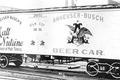 Anheuser-Busch pivovar vagón