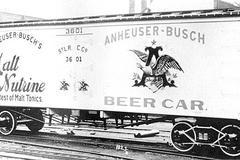 Anheuser-Busch pivovar vagón