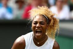 Serena Williamsová ve čtvrtfinále Wimbledonu 2019