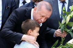 Turkey's President Erdogan pays his respects to the Srebrenica genocide victims