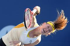 Marie Bouzková v semifinále turnaje Torontu 2019 proti Sereně Williamsové