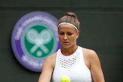 Karolína Muchová ve čtvrtfinále Wimbledonu 2019