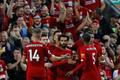 Radost fotbalistů Liverpoolu