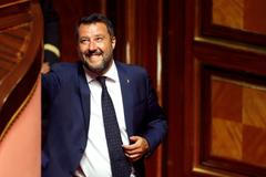 Italský ministr vnitra Matteo Salvini