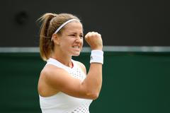 Karolína Muchová v osmifinále Wimbledonu 2019