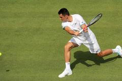 Bernard Tomic v prvním kole Wimbledon 2019