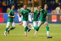 Pohár afrických národů 2019: Madagaskarští fotbalisté oslavují postup do čtvrtfinále.