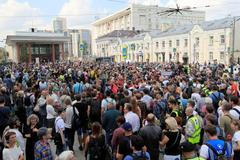 Moskva protest Čistyje prudy