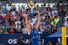 plážový volejbal, Světový okruh 2019, Ostrava, David Schweiner ve finále