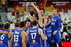 basketbal, MS 2019, Česko - Turecko, čeští basketbalisté slaví vítězství a postup