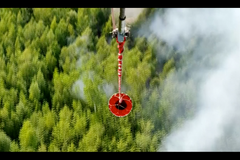 Sibiřskou tajgu pomáhají hasit letouny a vrtulníky