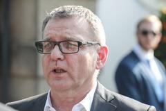 Nastupující ministr kultury Lubomír Zaorálek, tisková konference Lány, 26. 8. 2019