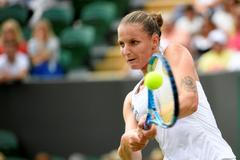 Karolína Plíšková v osmifinále Wimbledonu 2019