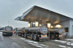 Madeta mléko nákladní automobil