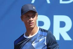 Jonáš Forejtek na challengeru v Praze 2019