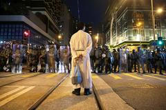 Protesty, Hongkong, 4. 8. 2019