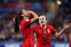 Americká fotbalistka Alex Morganová