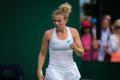 Kateřina Siniaková v prvním kole Wimbledonu 2019