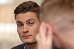 Trénink fotbalové reprezentace