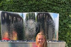 Marie Bouzková na Wimbledonu 2019