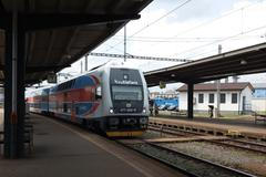 České dráhy, příměstský vlak, železnice, City Elefant, Ostrava hlavní nádraží
