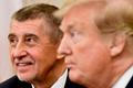 Andrej Babiš v Bílém domě u Donalda Trumpa