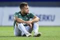 Smutný Jakub Považanec z Jablonce po vyřazení ve 2. předkole fotbalové Evropské ligy s Pjunikem Jerevan