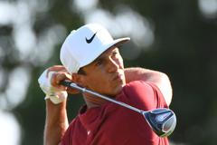 Dánský golfista Thorbjörn Olesen